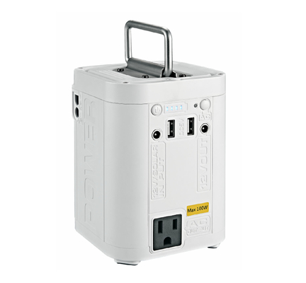 Fuente de alimentación portátil solar del sistema Rechargeble de 100 vatios 99Wh UN38.3