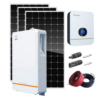 48V sistema fotovoltaico UN38.3 del panel solar del hogar del sistema 5Kwh