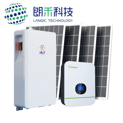 tejado solar 15kw de la Sistema Solar Kit Powerporter 10kwh 200Ah de la rejilla