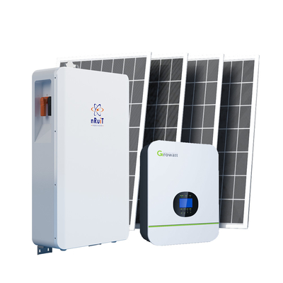 equipos fotovoltaico del panel solar del hogar del sistema 5Kwh de 100ah 48V