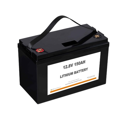 batería de litio profunda de voltio 150ah de la batería solar Lifepo4 12 del ciclo 100A 14kg