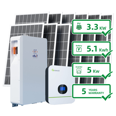 Hogar solar del litio Ion Battery Cell del sistema de rejilla 10W 230VAC 60HZ