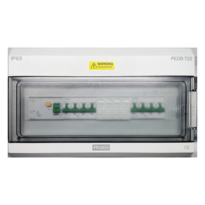 Caja del combinador de la CA de PROJOY 40A para el CE fotovoltaico del sistema TUV