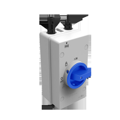 Interruptor externo IP66 1000V 1200v del aislamiento de DC de 10000 veces