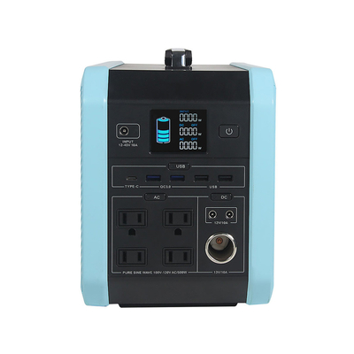 generador solar portátil solar de la batería de litio del sistema 500W 220V para 11.24KG que acampa