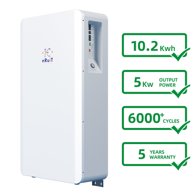6000 batería de litio profunda de la batería solar/10kwh 51,2 V 200ah Lifepo4 del ciclo 5000W