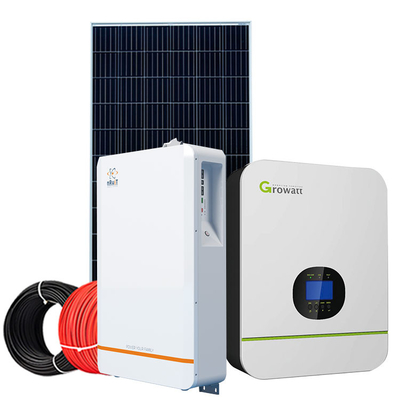 fase de 15kw 3 del sistema eléctrico solar 38.23V 22Kg de la rejilla