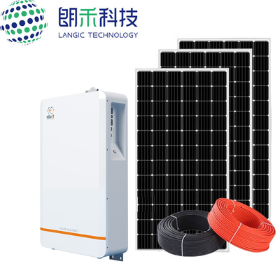 400 sistema solar del picovoltio del tejado de la Sistema Solar/24Kwh 480Ah 38.23V del hogar del vatio