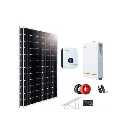 El sistema 230VAC 60HZ del panel solar 15Kwh del hogar 10 coloca solamente el sistema del picovoltio