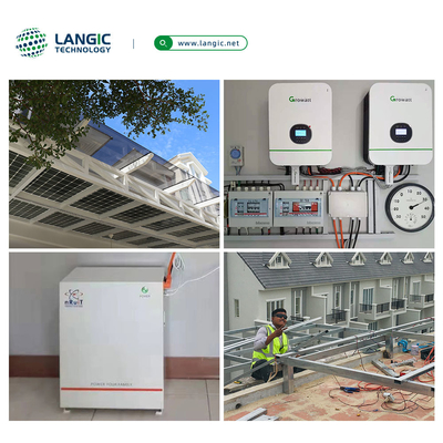 batería solar 228ah Powerporter del ciclo profundo 11.5kwh