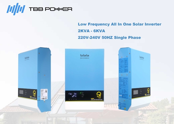 híbrido de 6kw 48vdc 230vac del cargador solar solar 6kw del inversor 90A MPPT de la rejilla