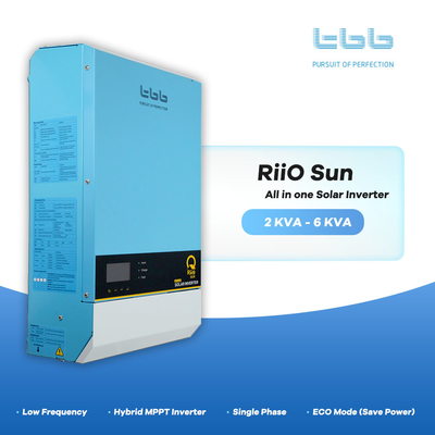 Serie de TBB RIIO del inversor híbrido 24V 48V 2KW 3KW 4KW 5KW 6KW de la carga de poder de la rejilla