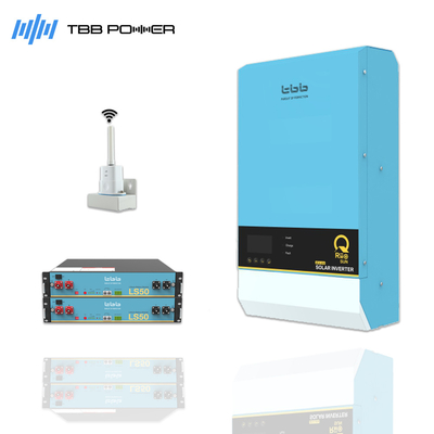Serie de TBB RIIO del inversor híbrido 24V 48V 2KW 3KW 4KW 5KW 6KW de la carga de poder de la rejilla